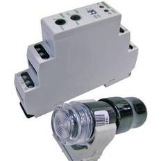 EBERLE DÄ-F 565 19 Skumringskontakt 1 stk 240 V/DC, 240 V/AC 1 x skiftekontakt (L x B x H) 64 x 17.6 x 90 mm