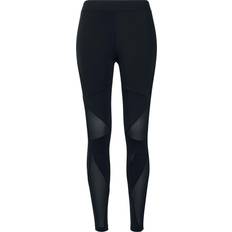 Urban Classics Ladies Ladies Triangle Tech Mesh Leggings blk/blk