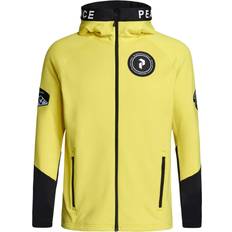 Peak performance fleece Peak Performance Rider Men Fleece Jacket - Citrine/Black