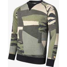 Carhartt WIP Chase Sweat Camo Mend - Monivärinen