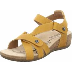 Geel Sandalen Panama Jack Sandalen Met Riem - Bruin