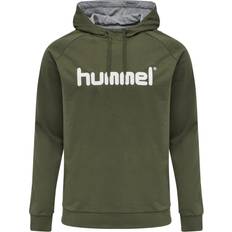 Hummel Go Cotton Logo Hoodie - Grape Leaf