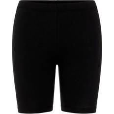 Modal Leggings Pieces Basic Radlerhose - Schwarz