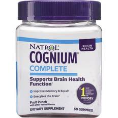 Frukt Kosttillskott Natrol Cognium Complete Fruit Punch 50 Gummier