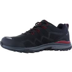 Rot Wanderschuhe Hi-Tec Stinger Waterproof Walking Shoes Black/Red