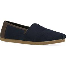 Canvas Espadrillaer Navy/Mørkebrun