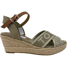 Dame - Grønne Espadrillos Tommy Hilfiger Logo Webbing Low - Woodridge