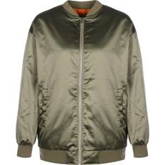 Femme - Élasthanne/Lycra/Spandex Vêtements d'extérieur Urban Classics Oversized Satin Bomber Jacket