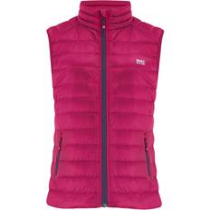 Pink Vests Mac in Sac Ladies Alpine Down Gilet Fuchsia