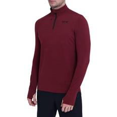 Fusion zip TCA Men's Fusion 3.0 Zip Top Sandstorm