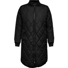 Only quilted frakke Only Carmakoma Frakke carCarrot New LS Long Quilted Jacket