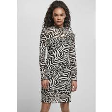 Urban Classics Klänning AOP Double Layer Multi