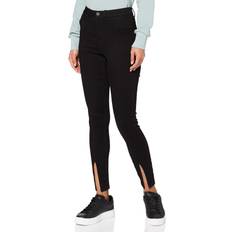 Noisy may callie skinny jeans Noisy May – Callie – skinny jeans med hög midja-Grå/a