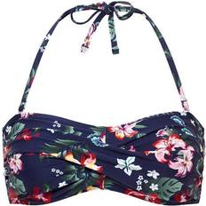 Abecita Capri Twisted Soft Bra - Blue