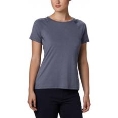 Columbia Damen T-Shirts Columbia Peak To Point II Short-Sleeve Tee - Blau