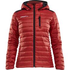 Craft Jackets Craft Isolate dame jakke, Bright Red/Black