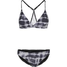 XS Bikinioberteile Urban Classics Ladies' Tie Dye Triangle Back Bikini Bikini Set