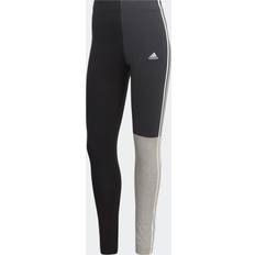 Multifarvet - Træningstøj Tights adidas Essentials 3stripes Colorblock Cotton Leggings XLarge
