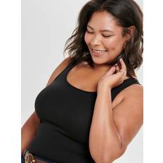 Only Carmakoma CarTime Long Tank Top - Musta
