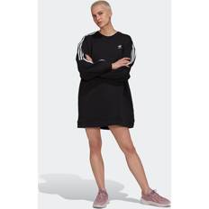 Best Robes Adidas Robe Sweat À Manches Longues Femme Noir