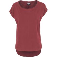Urban Classics Long Shaped Slub Tee - Schwarz