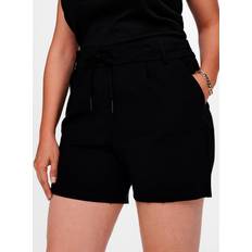 Damen - Gold Shorts Only Carmakoma Mily Jeans - Black Denim