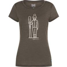 Supernatural super.natural Women's Skieuse Tee Wren Melange/Gold