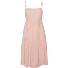 Vero Moda Vmjily Sl Calf Dress Wvn Klänningar Spicy Snow