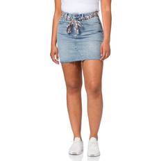 Jeansröcke - Slim-fit Superdry Denim Mini Skirt - Light Blue