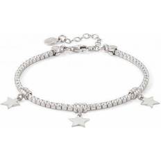 Nomination Chic & Charm Star Pendants - Silver/Transparent