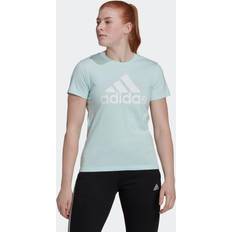 adidas Essentials Logo T-shirt - Almost Blue/White