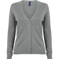 Henbury Cardigan Med V-hals - Svart