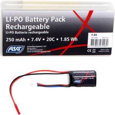 7,4V LiPo, 250 mAh