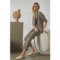 Soaked in Luxury Pantaloni Kaylee - Greige