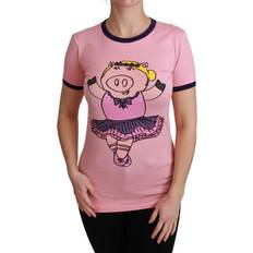Dolce & Gabbana Year of the Pig T-shirt Rosa