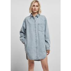 Urban Classics Abito Camicia - Blu Denim