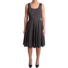 Dolce & Gabbana Bomull Maxiklänning Blå