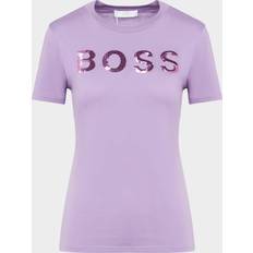 HUGO BOSS Women's Elogo_4 T-Shirt Open