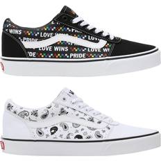 Vans Sko Vans Men's Ward Canvas Trainers, (Pride) Black/White