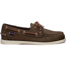 Herren - Schnürung Segelschuhe Sebago Docksides Schuhe - Braun