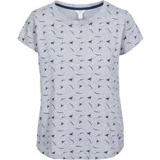 Trespass Maglietta A Maniche Corte Donna - Blu Navy/Rosa