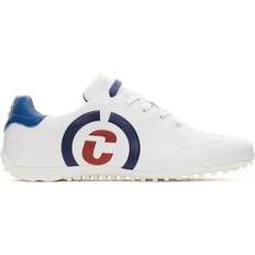 Daim Chaussures de golf Kingscup- White