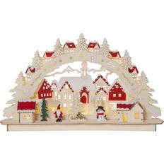 Iluminación Interior Pueblos Navideños Star Trading Rosenheim Pueblo Navideño 46cm