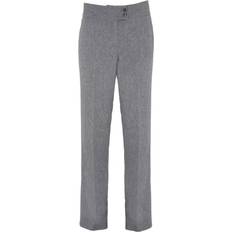 Grey - Women Jeans Premier Iris Ladies/Womens Straight Leg Formal Trouser Workwear (16R UK) (Black)