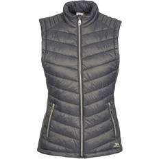 Donna - Multicolore Gilet Trespass Elanora Gilè Imbottito Donna - Nero