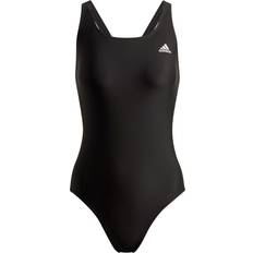 Adidas Ensfarvet Badedragter adidas Women's SH3.RO Solid Swimsuit - Black/White