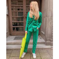 JJXX JJXX – Seoul – Klargröna jeans med raka ben och medelhög midja-Grön/a