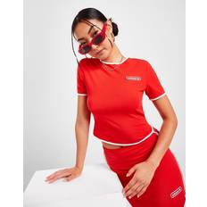 adidas Originals Cropped T-Shirt - Blau