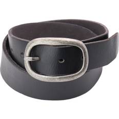 Natural Reflections Natural Reflections Oval Buckle Leather Belt for Ladies