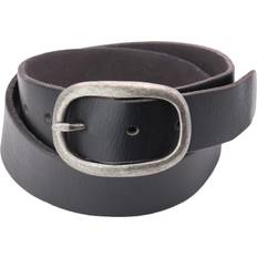 Viscose - Women Belts Natural Reflections Oval Buckle Leather Belt for Ladies